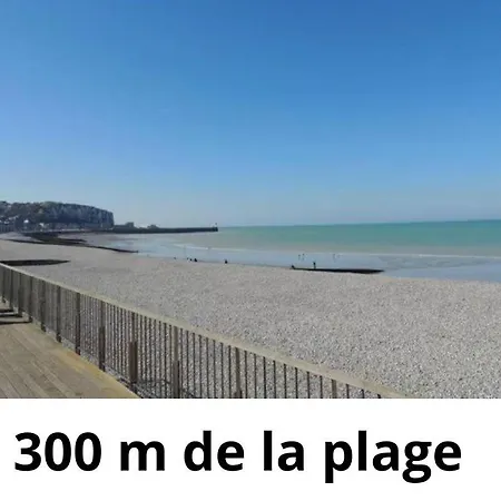 Des Bains De Avec Balcon Et Vue, Terrasse, 300 M Plage, 2 Chambres, Velos Fournis A Les Bains Le Treport, Petit Dejeuner En Option 3*